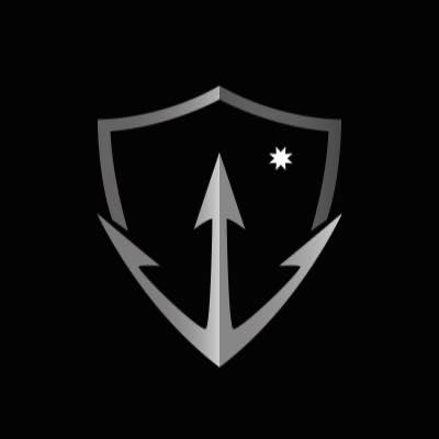 The Trident Safety Company LLC logo, featuring a gray trident within a gray shield and a star.
