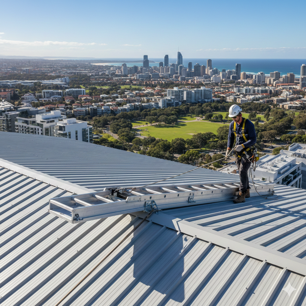 How Can Ladder Arms for Roof Work Make Rooftop Access Safer in Australia?